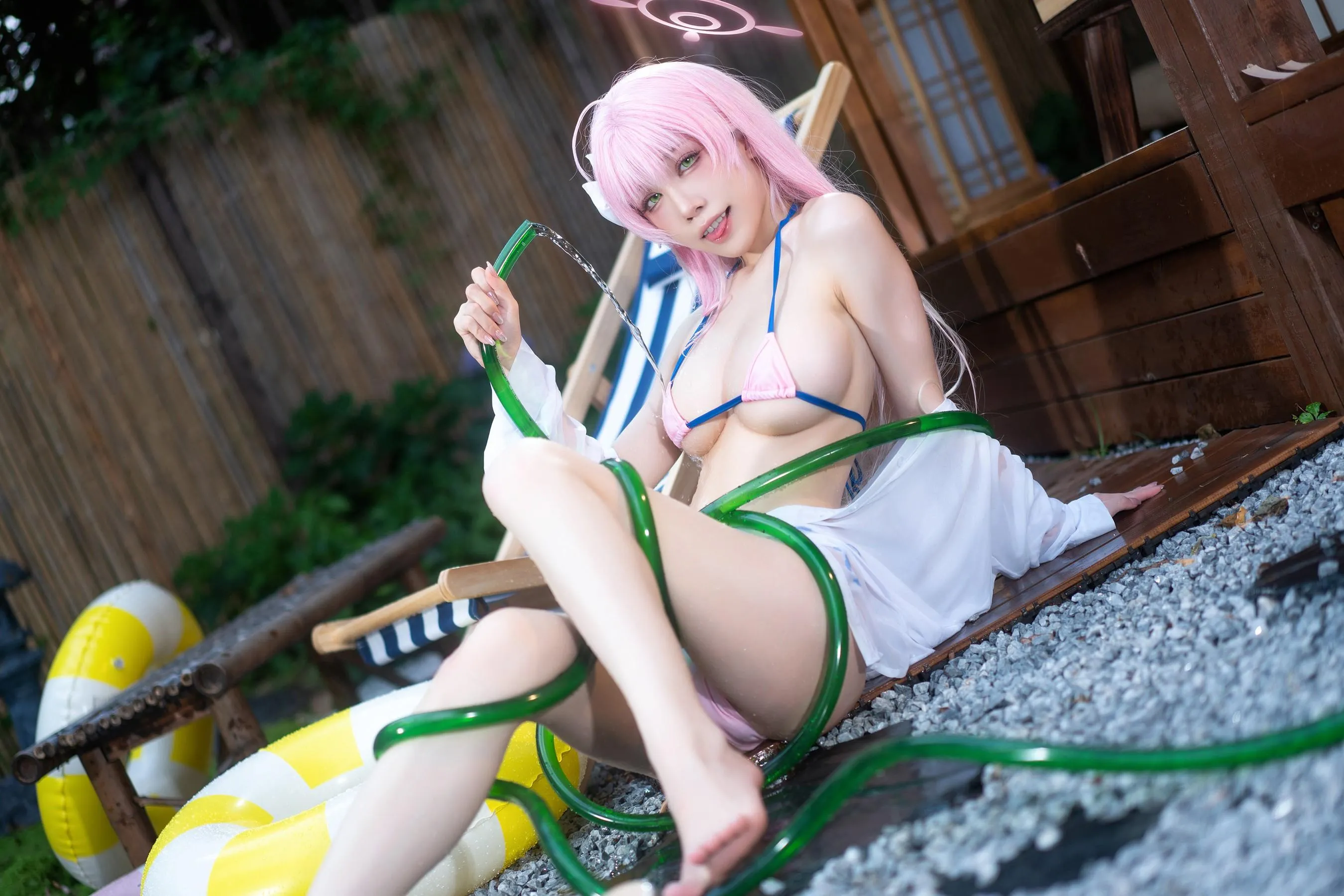 水淼aqua – NO.156 Fantia 2023年10月套图2套-20231025浦和❣️一緒涼？ [40P]插图6